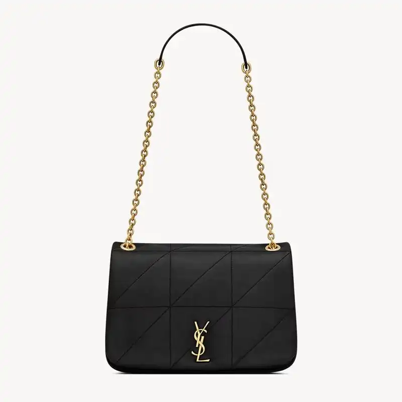 CHEAP Saint Laurent Small Jamie 4.3 Bag In Lambskin Black Gold 0125