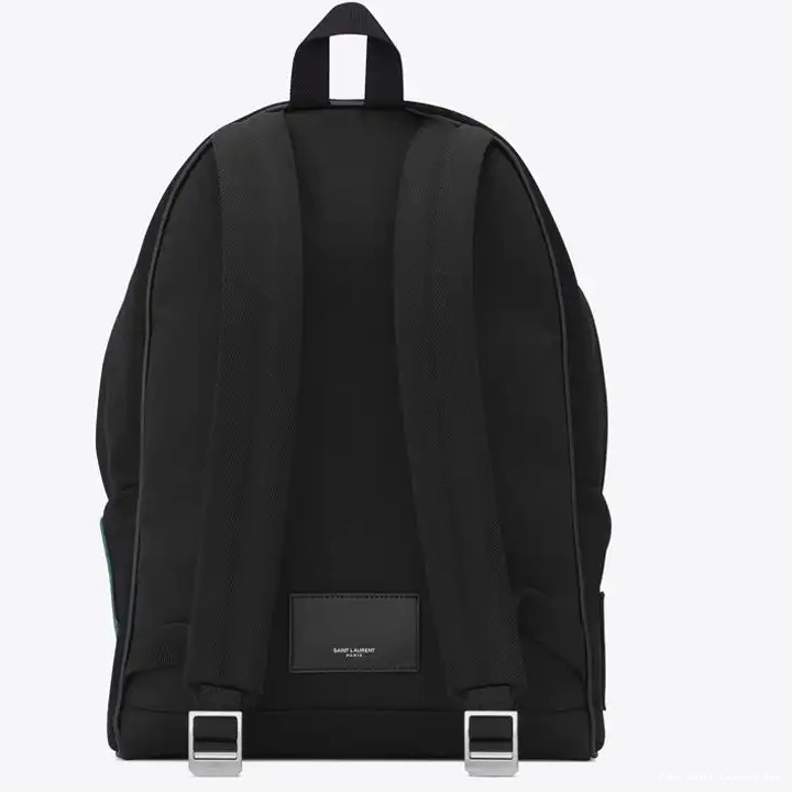 CHEAP Saint Signature Canvas Backpack Logo Black Laurent In City 0210